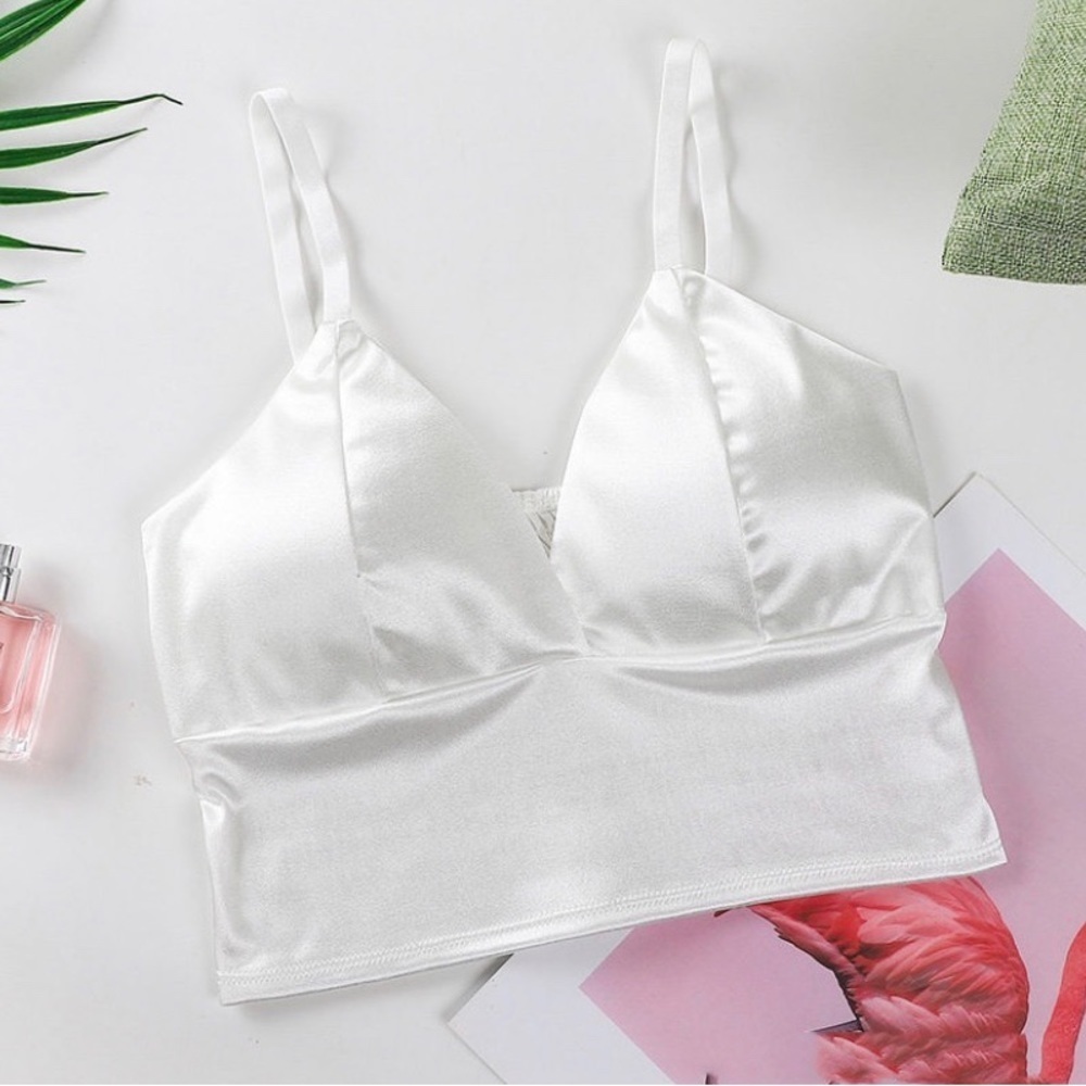 Satin Bralettes - Picture 2 of 3